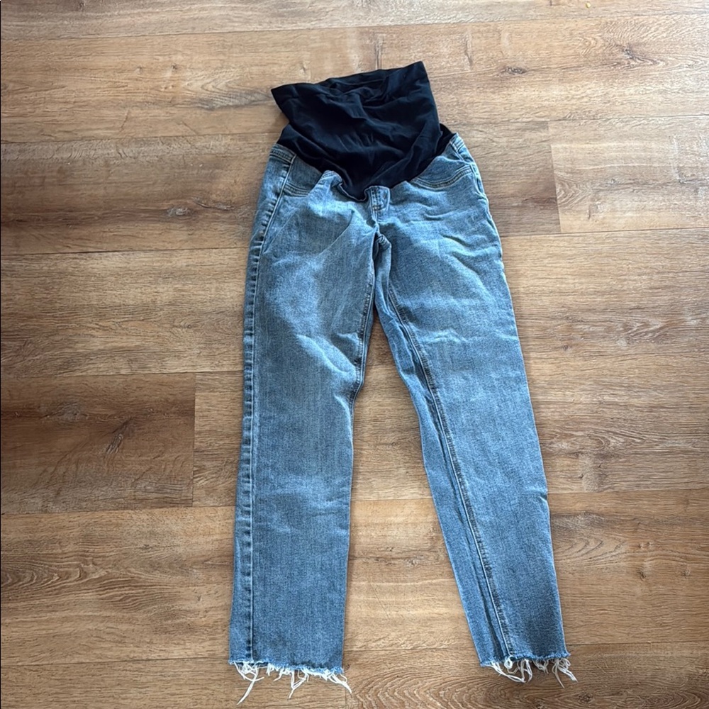 Women's maternity Blue Jeans